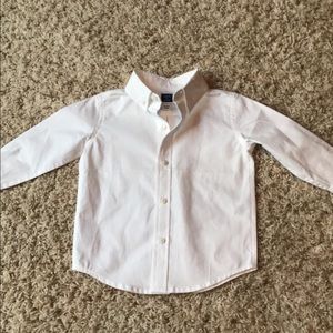 Janie and Jack baby boys dress shirt
